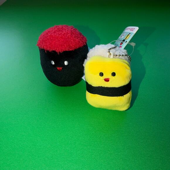 Tabi Gray Grey Sushi Socks Plush Egg Tamago Tuna Roll Keychain Charm Margiela - Picture 15 of 15